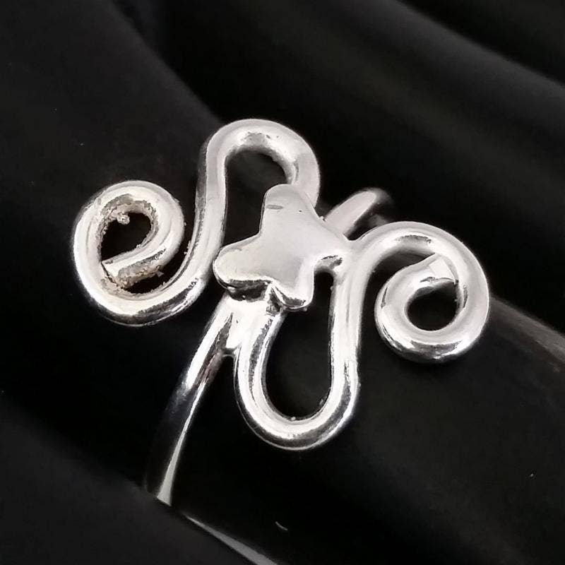 Costello International - Wholesale Toe Ring - Art Deco Silver Adjustable Beach Toe Rings15