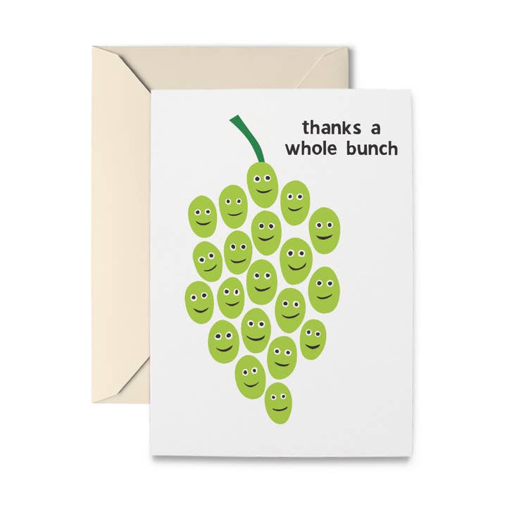 Trauben Grußkarte für den Großhandel von R. Nichols Stationery & Gifts