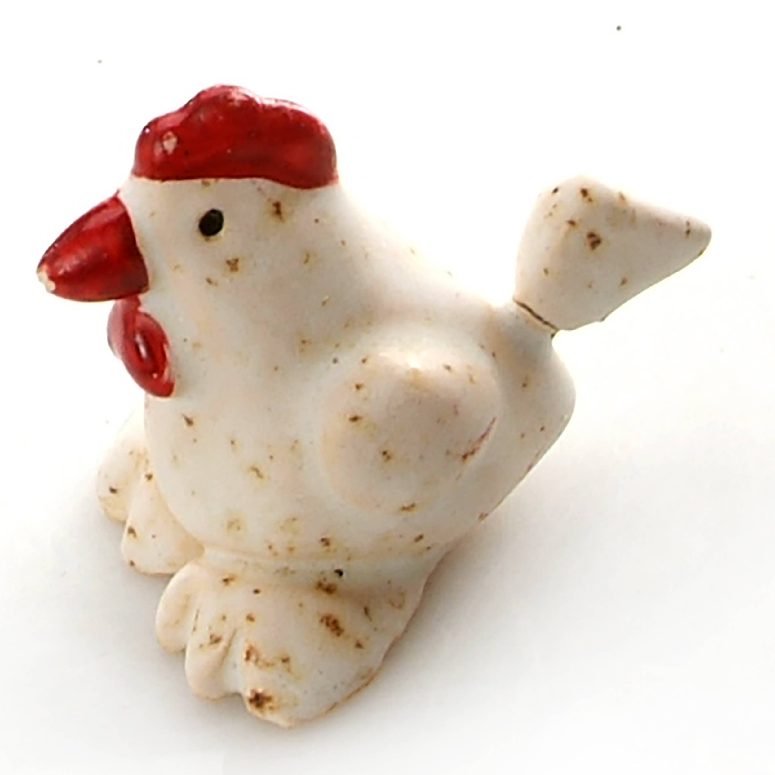 Enigma Supplies – Engroshandel Pyntefigur – Mini Cute Cockerel keramisk figur | Leveres tilfældigt4