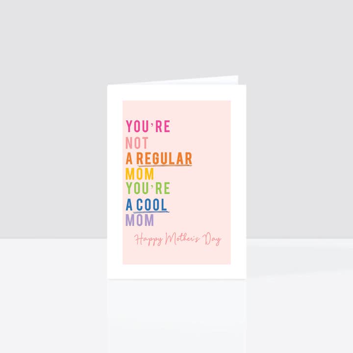Funny Mother's Day Greeting Card for wholesale by NOLA Lou Lou Designs