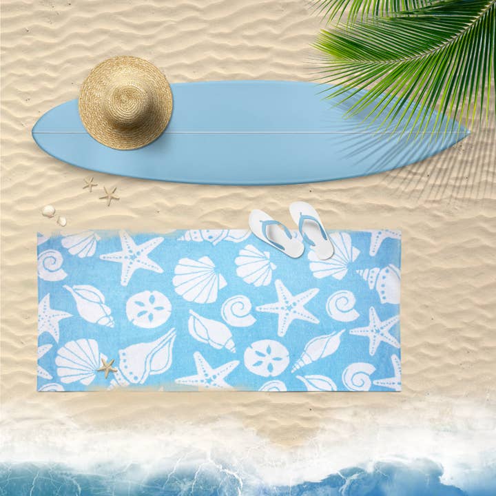 Arkwright Home - Wholesale Towel Set - Oceanic Coastal 3-Piece Towel Set - Ring-Spun Cotton -Colors