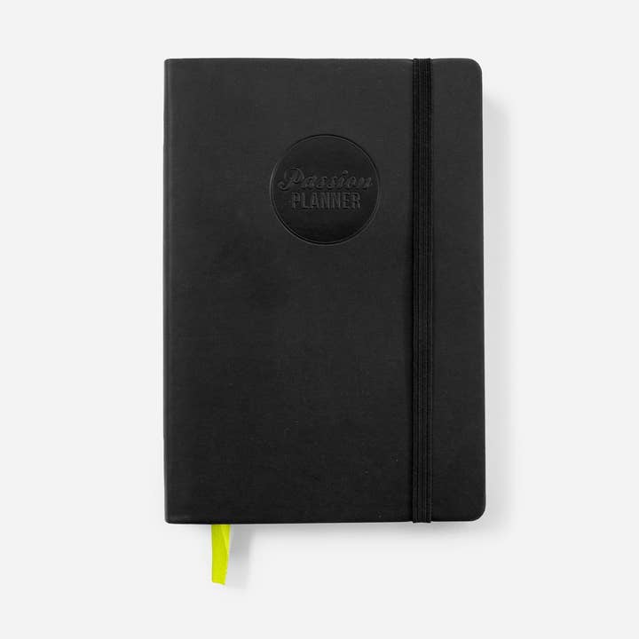 Planeador Diário - Sem Data - Elite Preto por atacado de Passion Planner