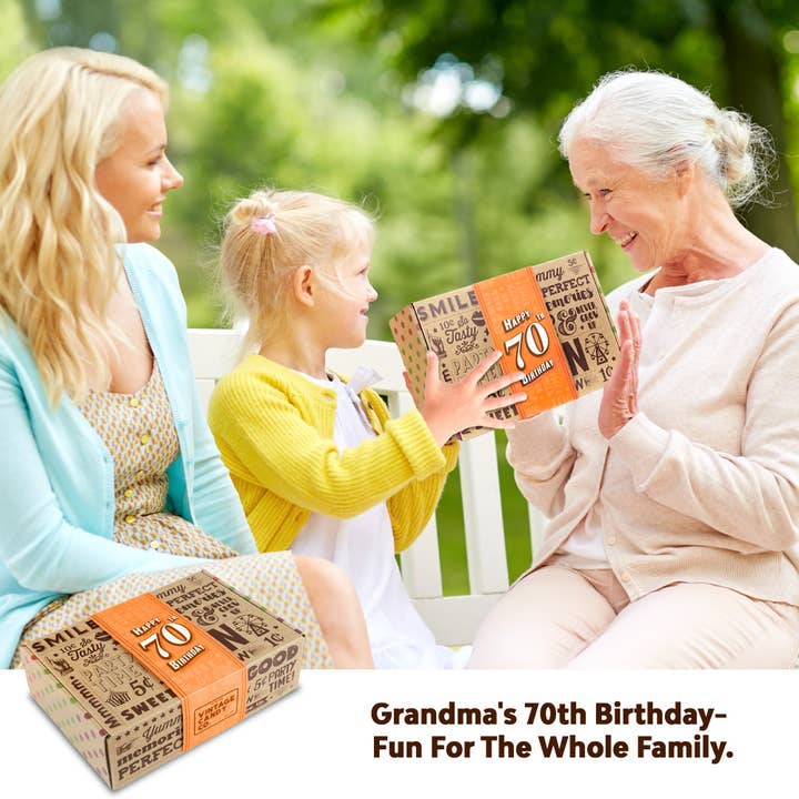 Vintage Candy, LLC - Wholesale Gummy - 70th Birthday Retro Candy Gift