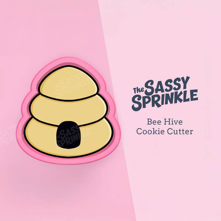 Beehive Cookie Cutter for wholesale by The Sassy Sprinkle