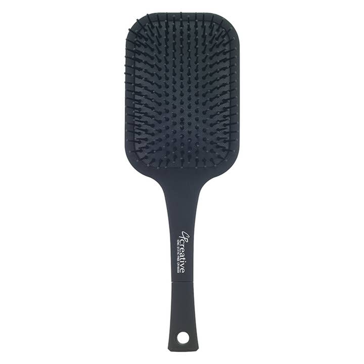 Static-Free Paddle Nylon Hair Brush for wholesale by Creative Pro Hair Tools