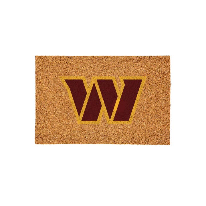 Evergreen Enterprises - Wholesale Door Mat - Washington Commanders Large Full Color Coir Mat, 36"x24"2