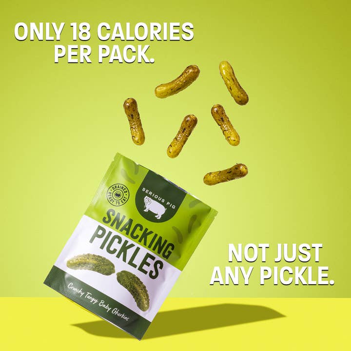 Serious Pig – wholesale Pickled vegetables – Snacking Pickles (shelf ready box 12 x 40g)3