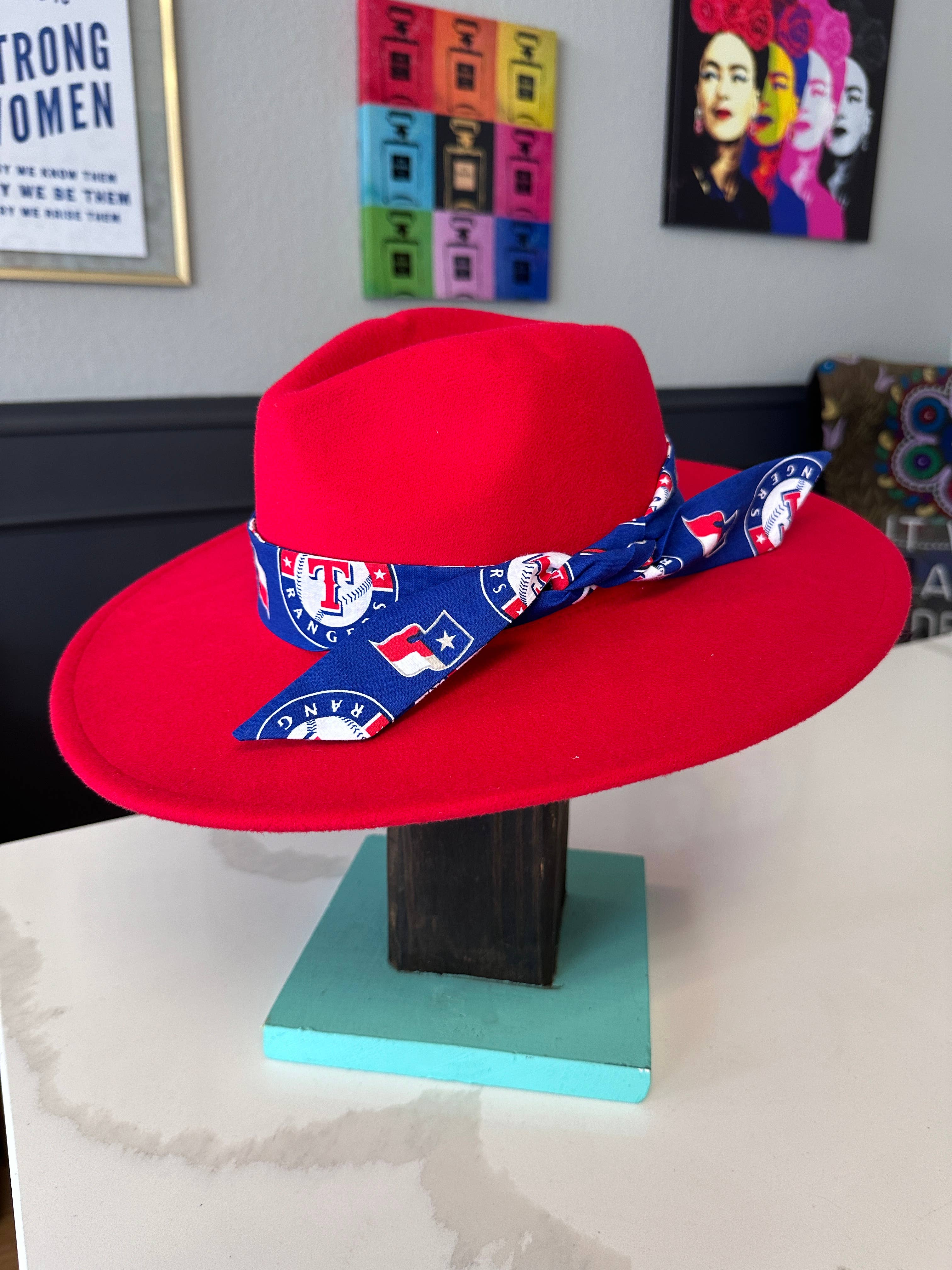 Sweet Texas Treasures - Wholesale Hat Accessory - Women's - Sweet Sports Print Hat Band4