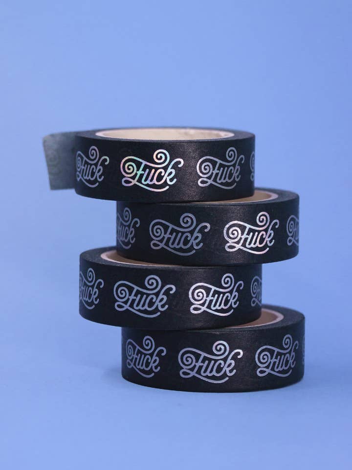 Fuck Washi tape for wholesale by Joanna Behar
