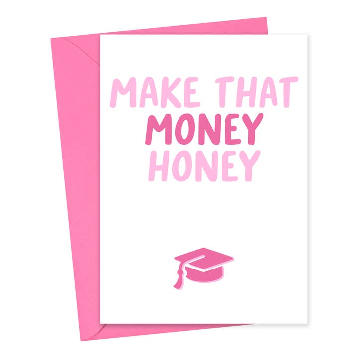 R is for Robo - Wholesale Graduation Card - Funny Graduation Card for Her Congratulations Grad Gifts