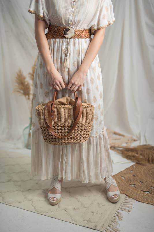 Lula Natura - Wholesale Belt - Women's - PLUTON BROWN LEATHER BELT4