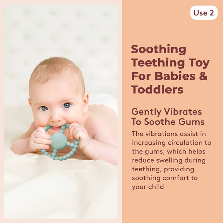 LoveHugs - Wholesale Teether (Not Clip-On) - Baby - Vibrating Chew Toy - Chewable Toys Tor Autism & Infant Teething Toy3