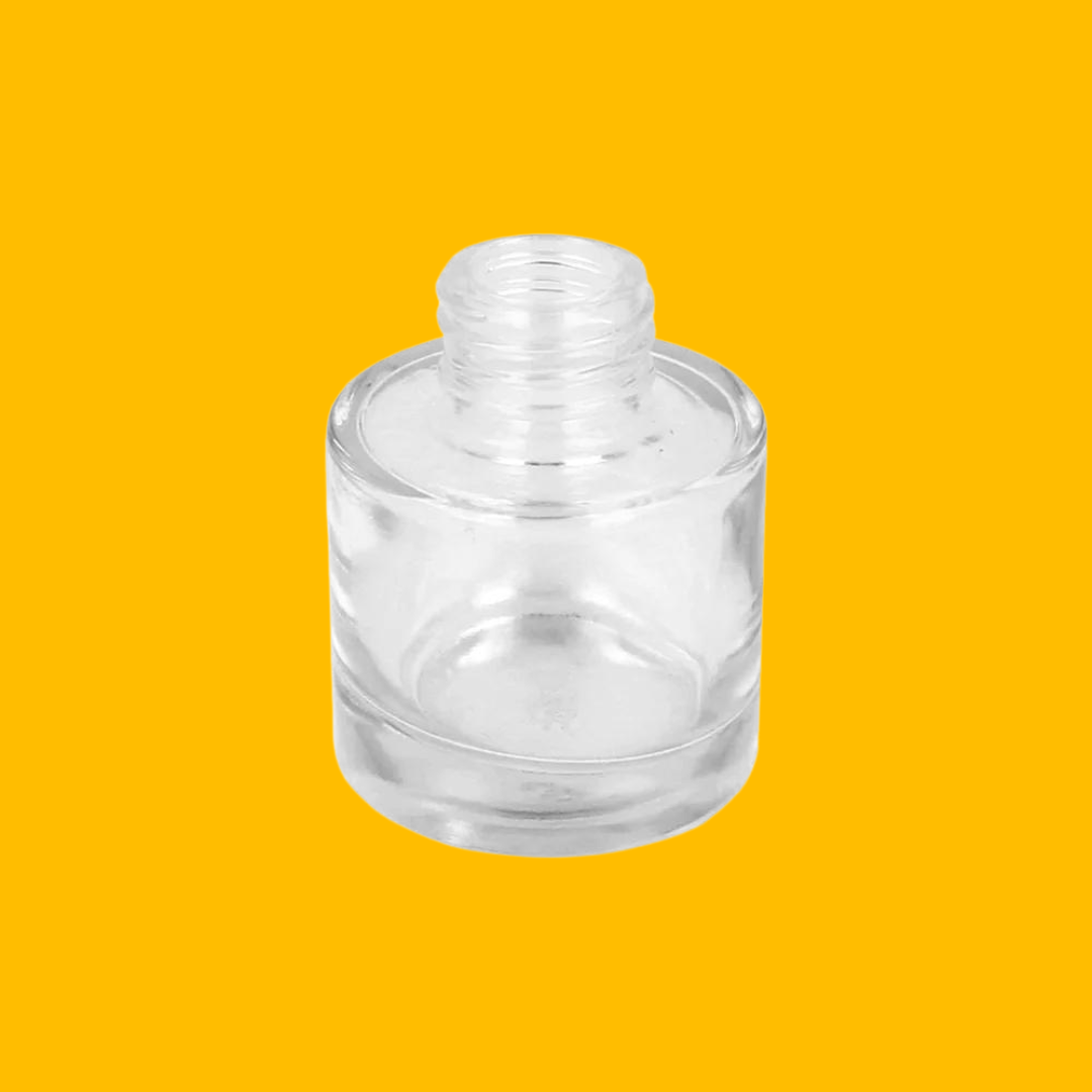 TLLC Supplies - Wholesale Reed Diffuser - 50ml Squat Diffuser Bottle - Clear Glass0