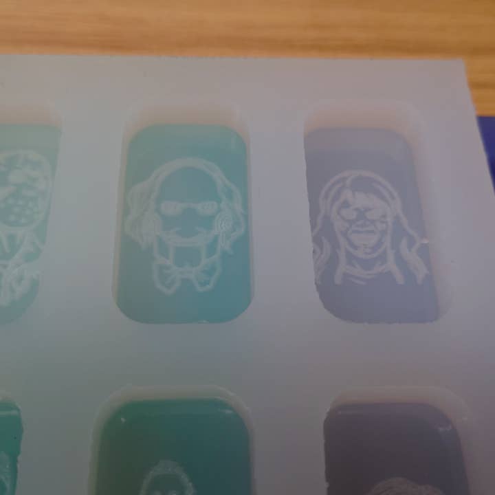 Mr Resin – wholesale Craft supplies – Horror / Halloween Characters HB Style Wax Melt Silicone Mould1