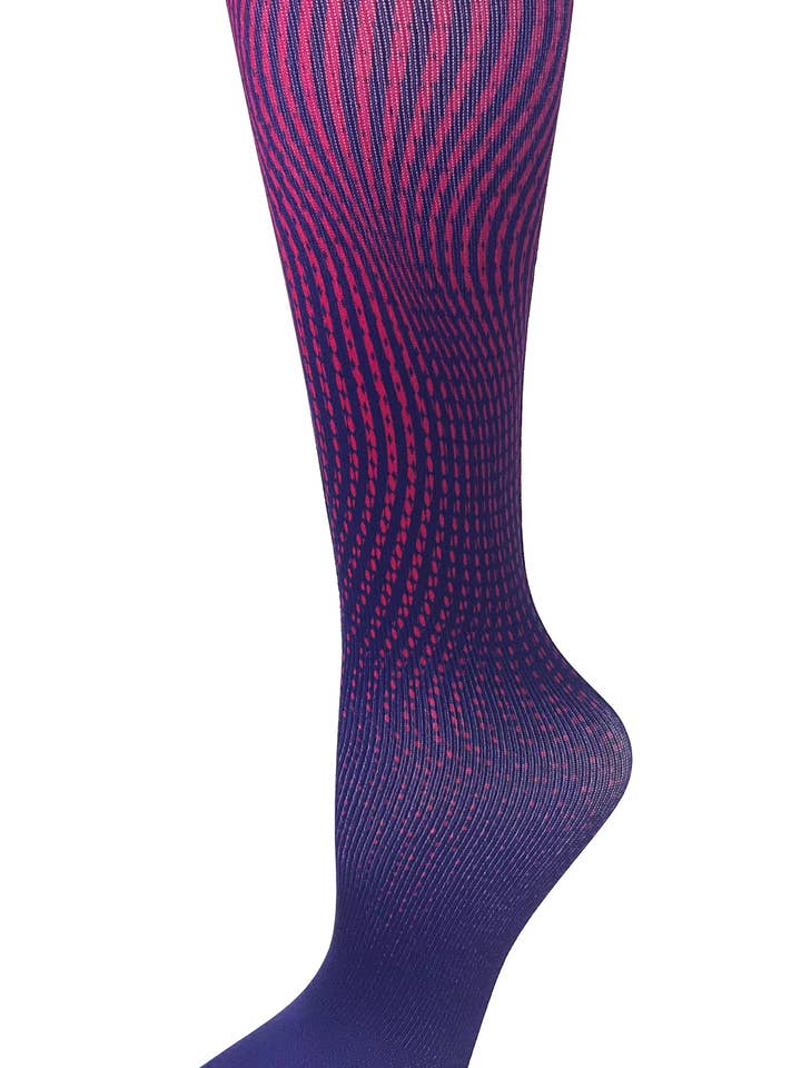 Purple Ombre - Cutieful Compression Socks for wholesale by Cutieful