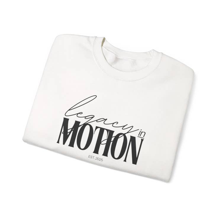Legacy in Motion Unisex Crewneck Sweatshirt Essentials for wholesale by Girlfriends Ink