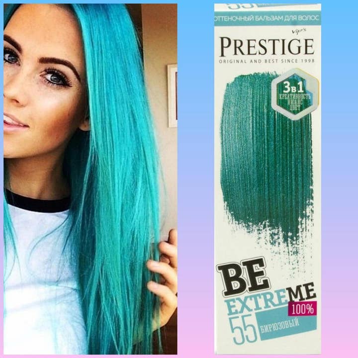 Mister33 Womencare - Wholesale Hair Dye - BeExtreme Semi-Permanent Hair Coloring Turquoise