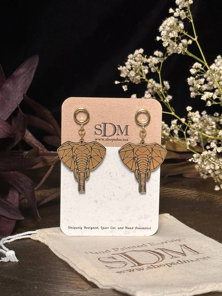 Gold Elephants for wholesale by SDM