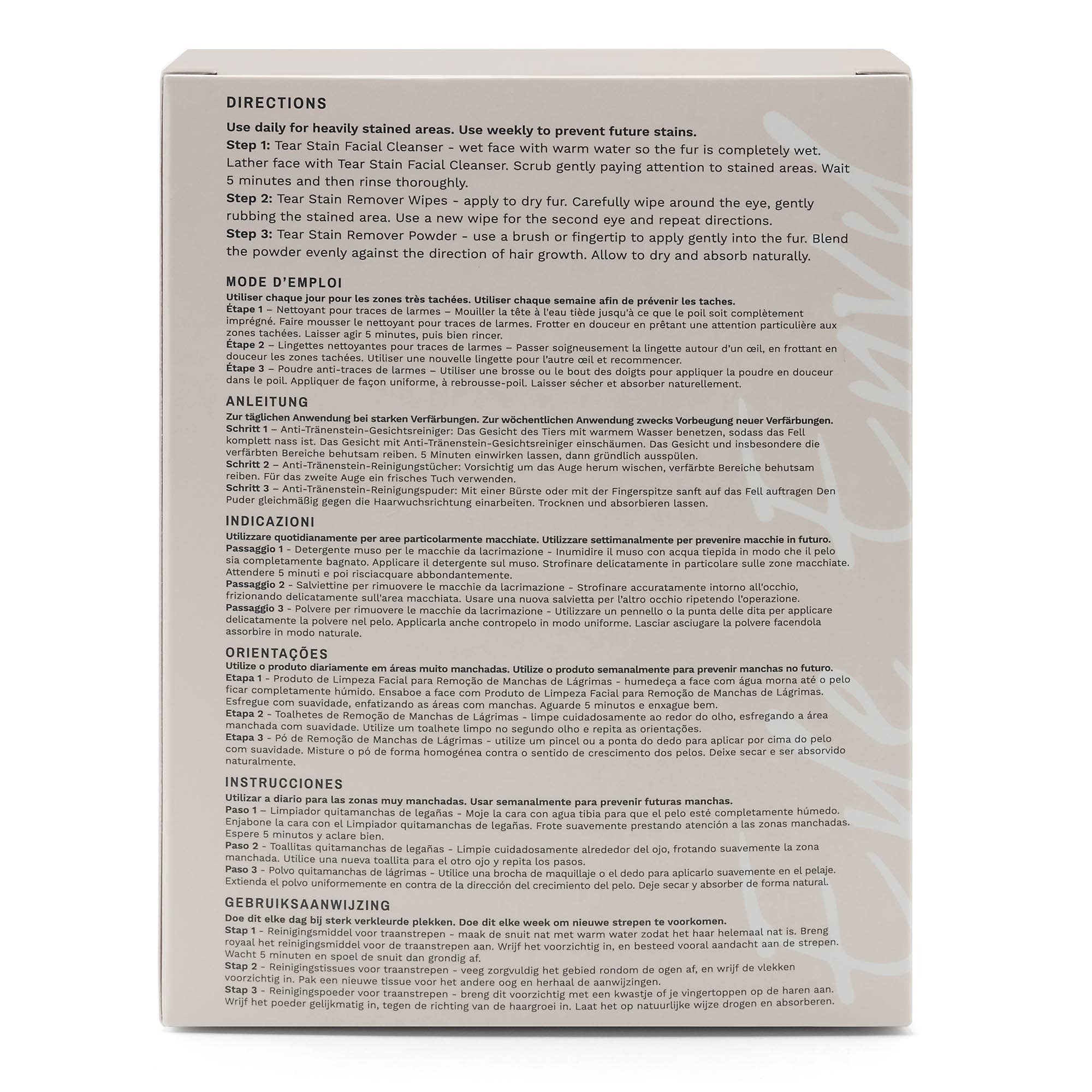 Eye Envy - Wholesale Schoonmaakbenodigdheden voor huisdieren - 3-stappen kit tegen tranenvlekken voor honden6