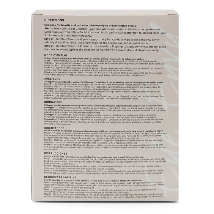 Eye Envy - Wholesale Pet Cleaning Supplies - 3-Step Tear Stain Remover Kit for Dogs6