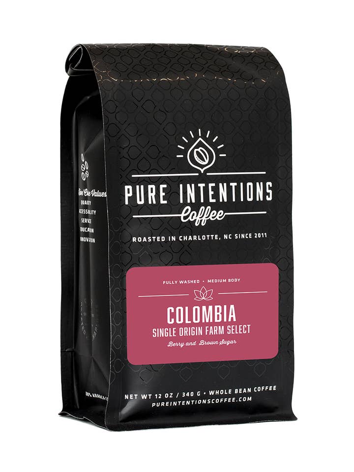 Colombia Single Origin Farm Select for wholesale by Pure Intentions Coffee