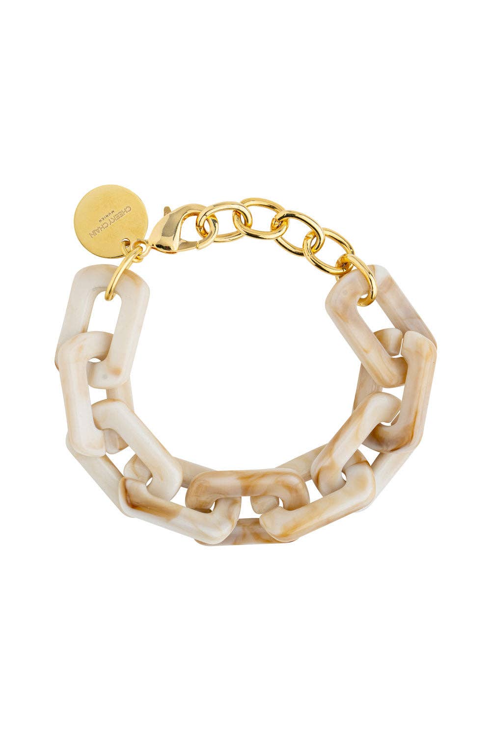 Cheeky Chain - Wholesale Link & Chain Bracelet - KELLY thick acrylic link bracelet6