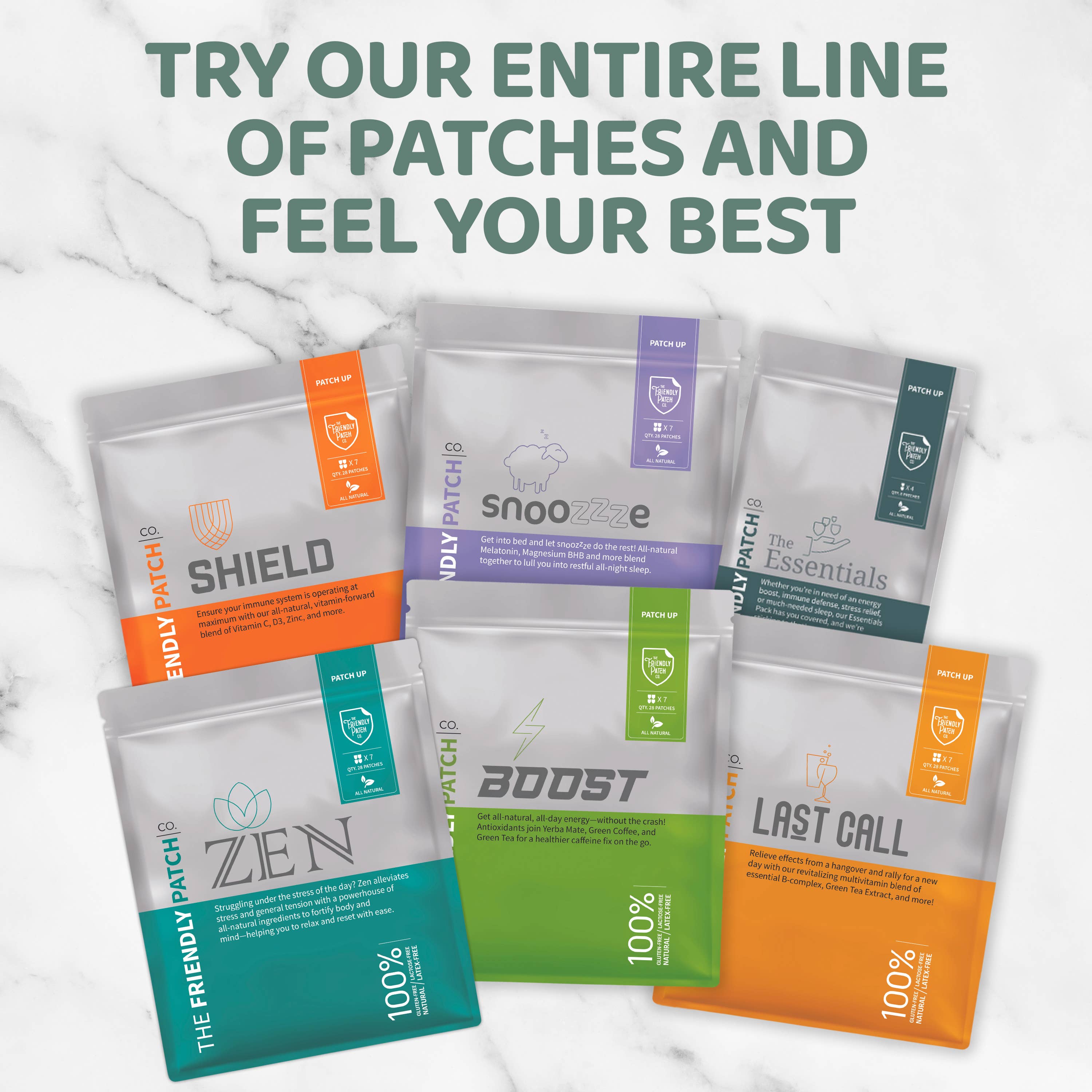 Friendly Patch CO - Wholesale Oral Supplement/Vitamin - Stress Patch Relax & Let Go Ashwagandha Gaba 28 Patches14