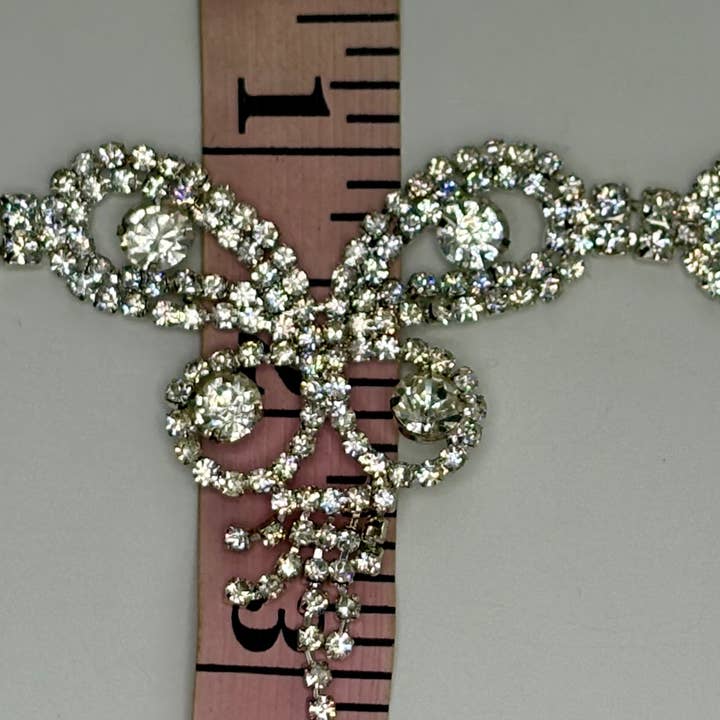 Appliques with Glitz - Vendita all'ingrosso Abito da sera - Donna - Metri di strass "La Bella"