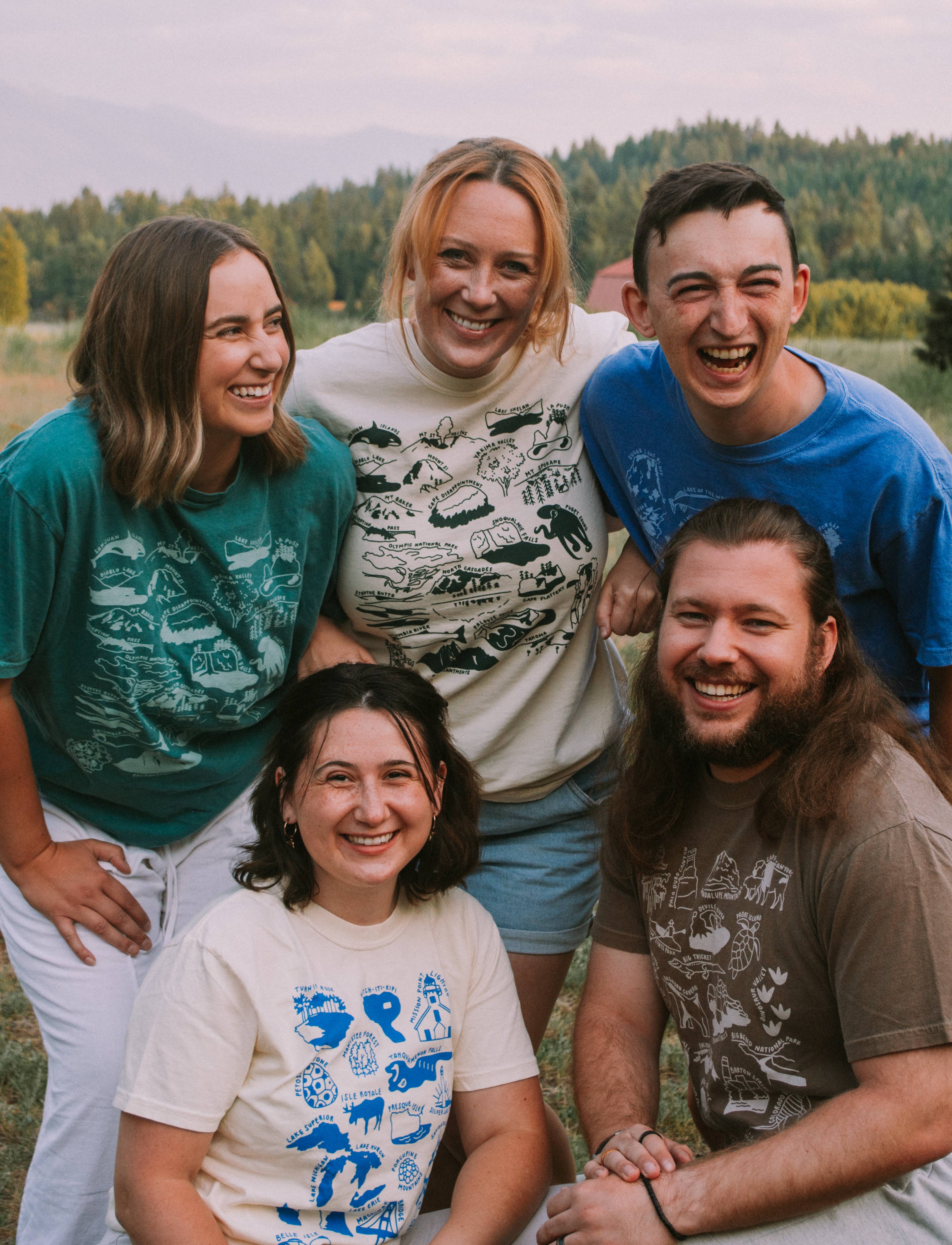 Traildust Goods - Wholesale Screen Printed T-Shirt - Unisex - Minnesota Parks Souvenir T-Shirt Unisex Comfort Colors2