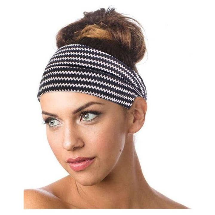 REMOVED BRAND - Wholesale Haarband - Dames - Dreamfix Print Hoofdband Volwassenen Veer