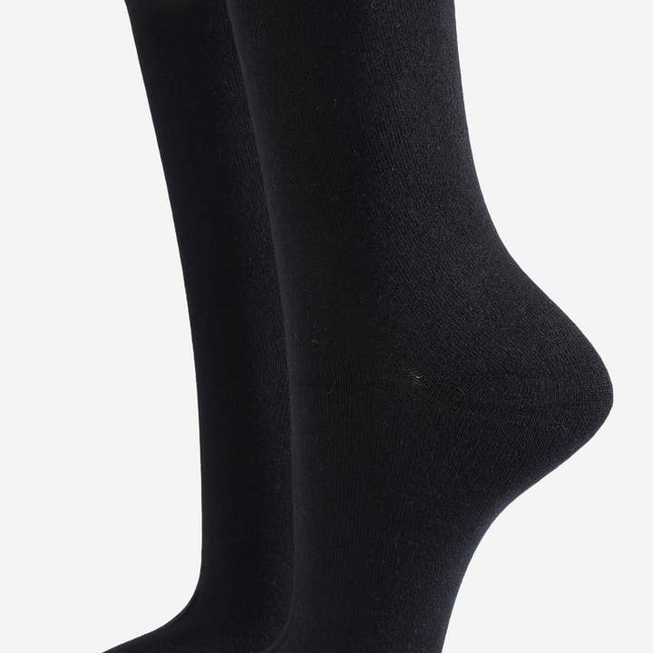 Calzini in bambù da donna - neri per la vendita all'ingrosso da parte di Sock Talk