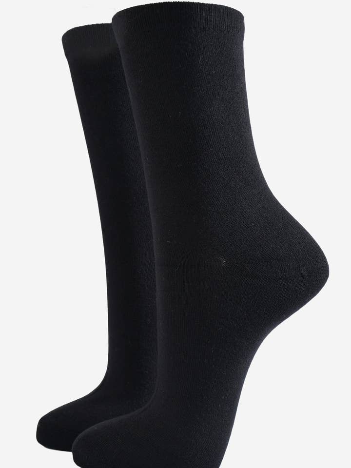 Sock Talk - Vendita all'ingrosso Calzini - Donna - Calzini in bambù da donna - neri