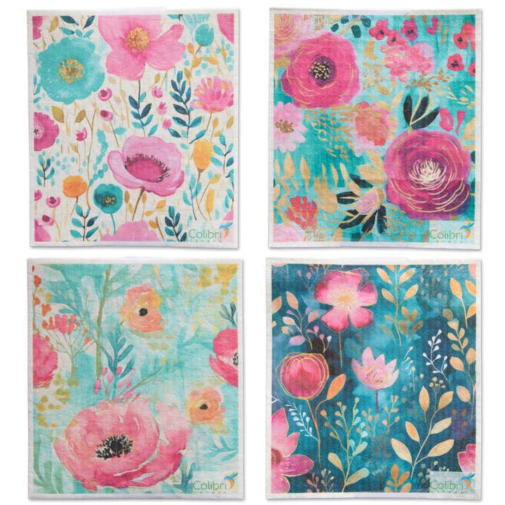 4 Panos de Esponja - Abby Rose por atacado de Colibri Canada