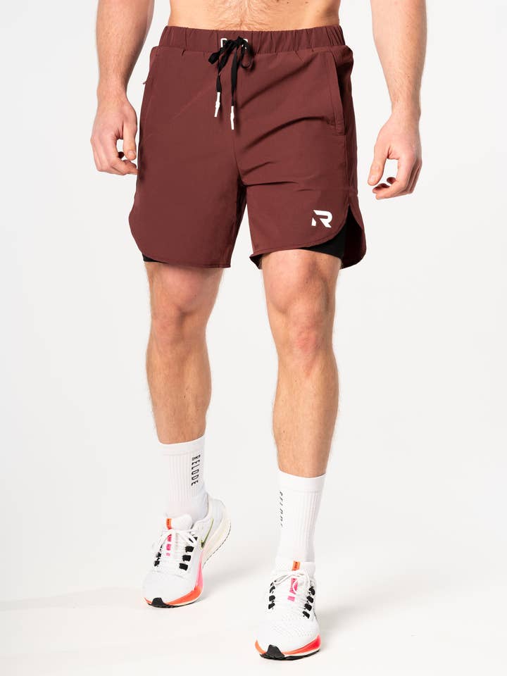 Pantalones cortos Unity - Borgoña para venta al por mayor de Relode AB