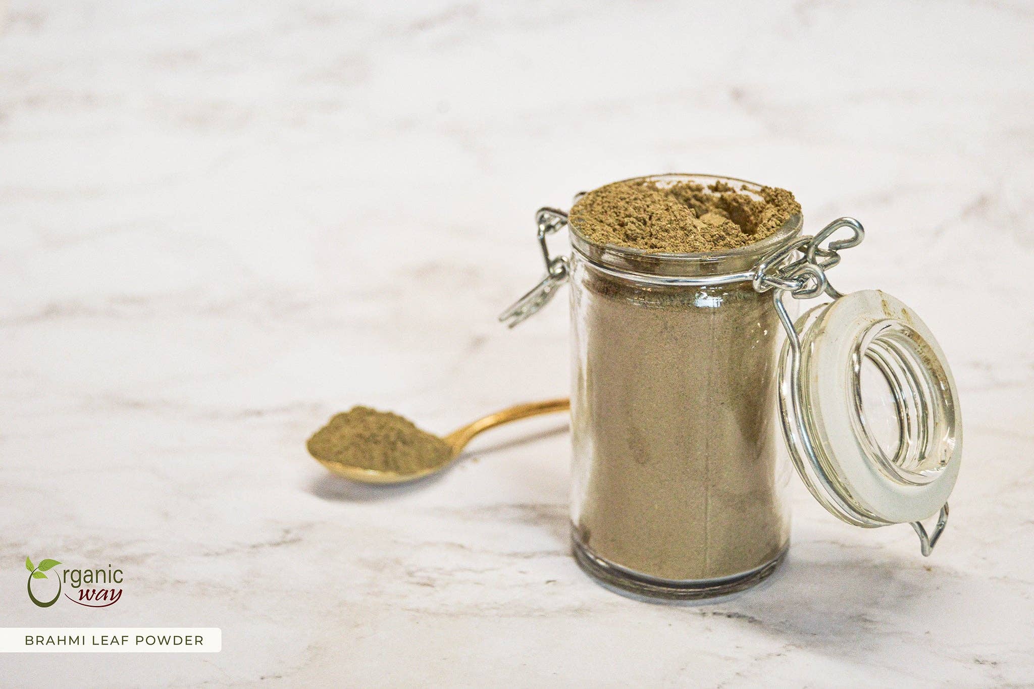 Organic Way LLC - Wholesale Protein/Superfood Powder - Brahmi Leaf Powder (Bacopa Monnieri) - Kosher Certified | Raw, Vegan, Non GMO & Gluten Free | USDA Certified | Origin - India3