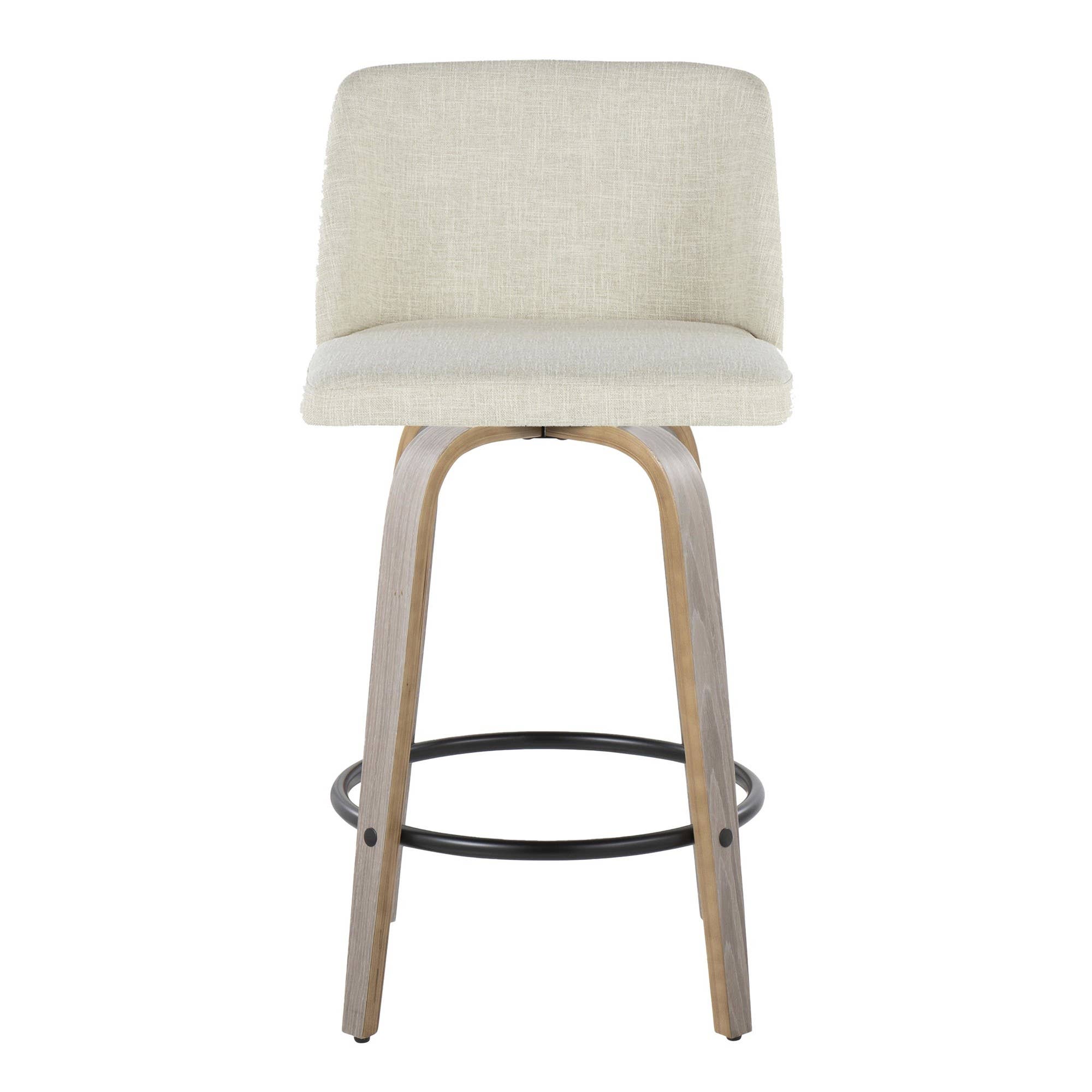 LumiSource and Grandview Gallery - Wholesale Stool - Toriano 26" Fixed Height Counter Stool Q - Set of 228