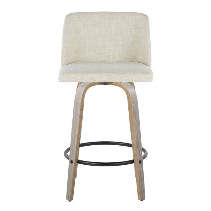 LumiSource and Grandview Gallery - Wholesale Stool - Toriano 26" Fixed Height Counter Stool Q - Set of 228