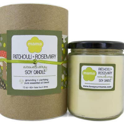 Karma Glass Candle for wholesale by Mama Bath + Body