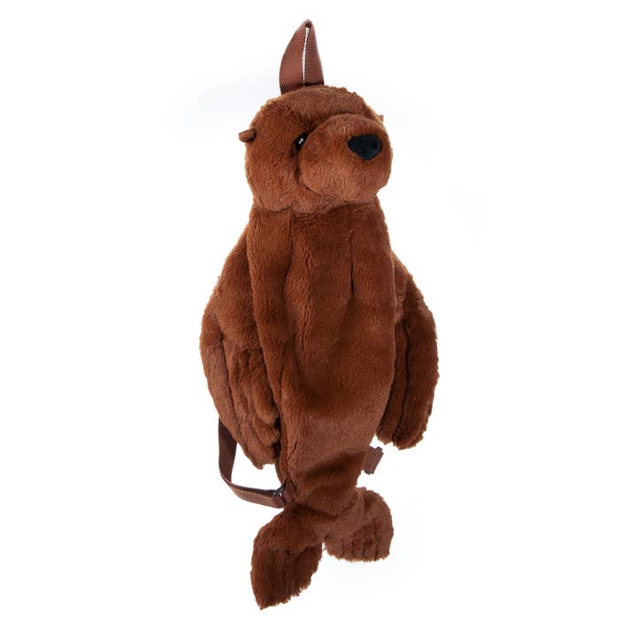 The Petting Zoo - Vente Peluche – enfant et bébé - Sac à dos en peluche Lion de mer 20"