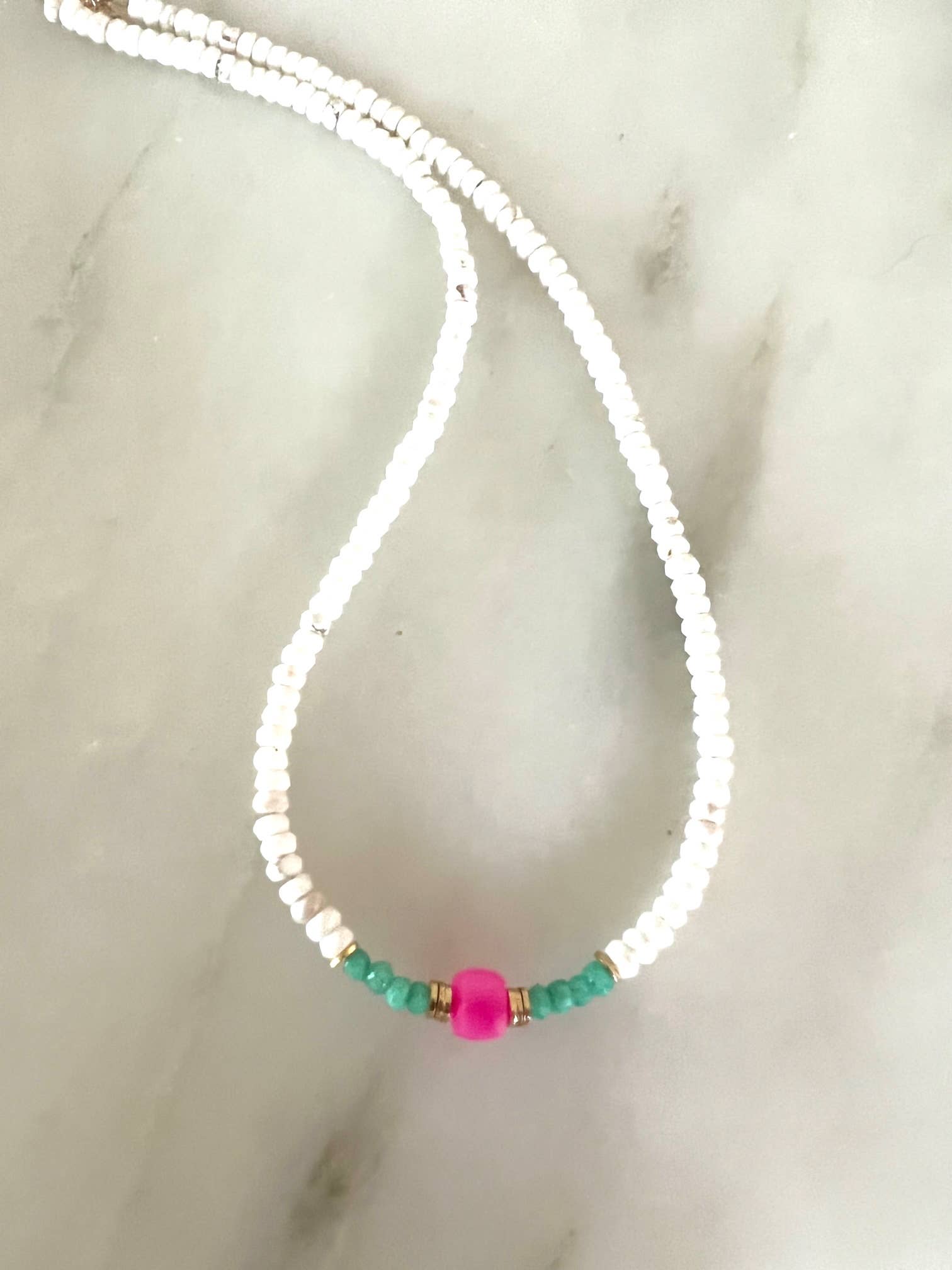 Sonya Renee Jewelry - Wholesale Beaded/Pearl Necklace - Mykonos necklace  Series6