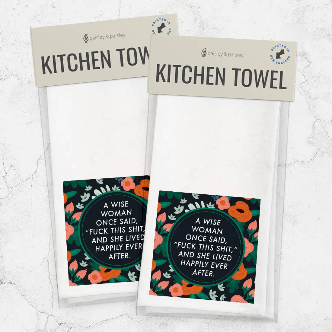 Paisley & Parsley – Engroshandel Viskestykke – Ansvar - Håndklæde1