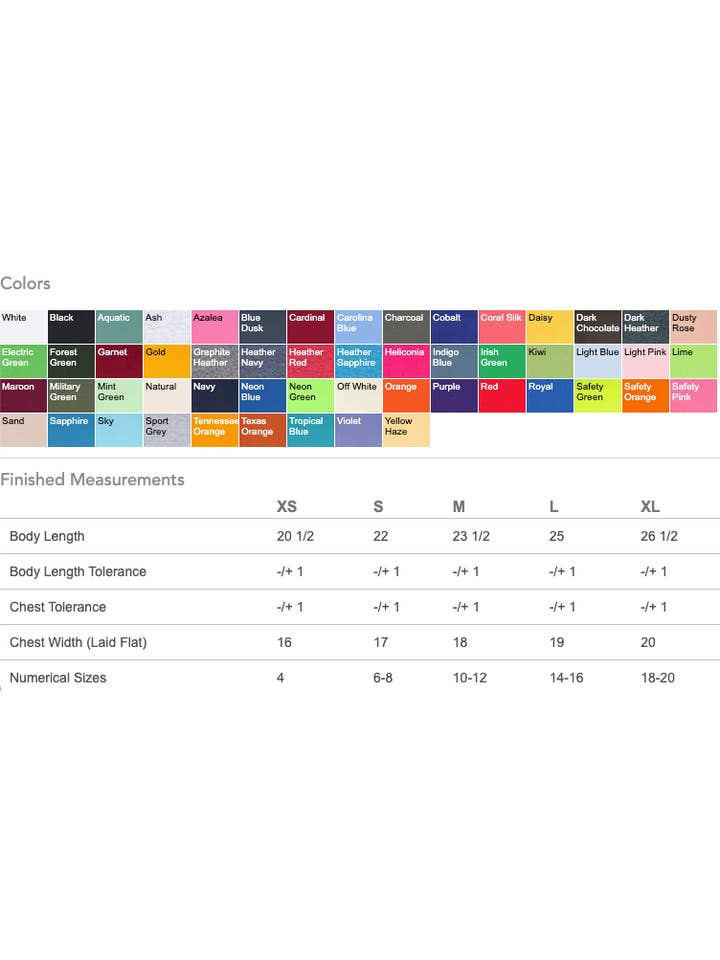 Total Apparel - Wholesale T-Shirt - Kids - Gildan Youth Heavy Cotton Blank T-Shirt | Kids T Shirt 5000B49