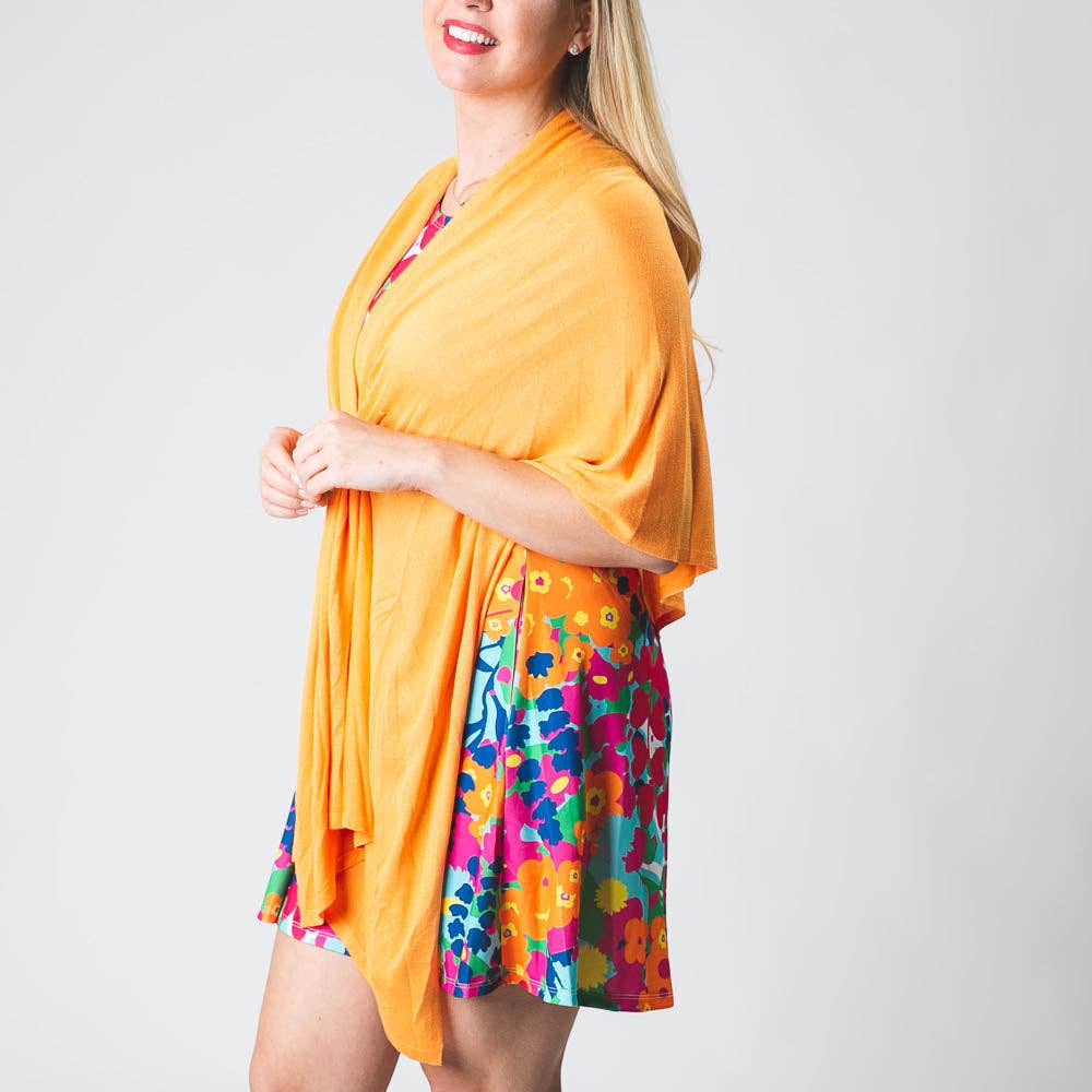 Top It Off - Wholesale Wrap - Women's - Ari Bamboo Shawl Wrap – Lightweight, Soft & Versatile Layer8