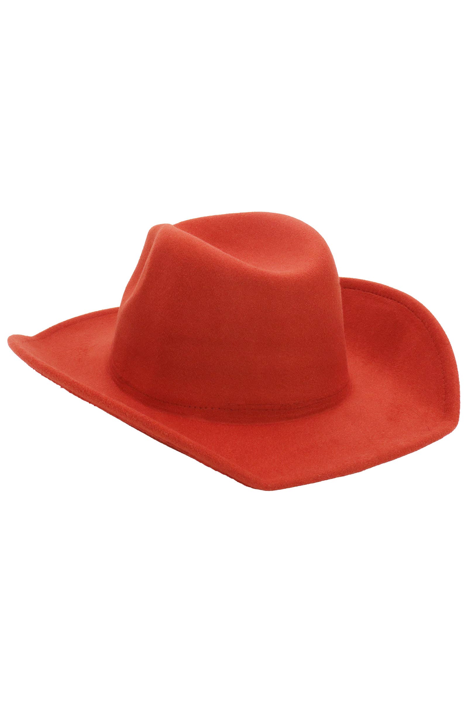 Cap Zone – Großhandel Cowboyhut – Unisex – Solider, einfarbiger Cowboyhut mit breiter Krempe aus Kunstfilz15