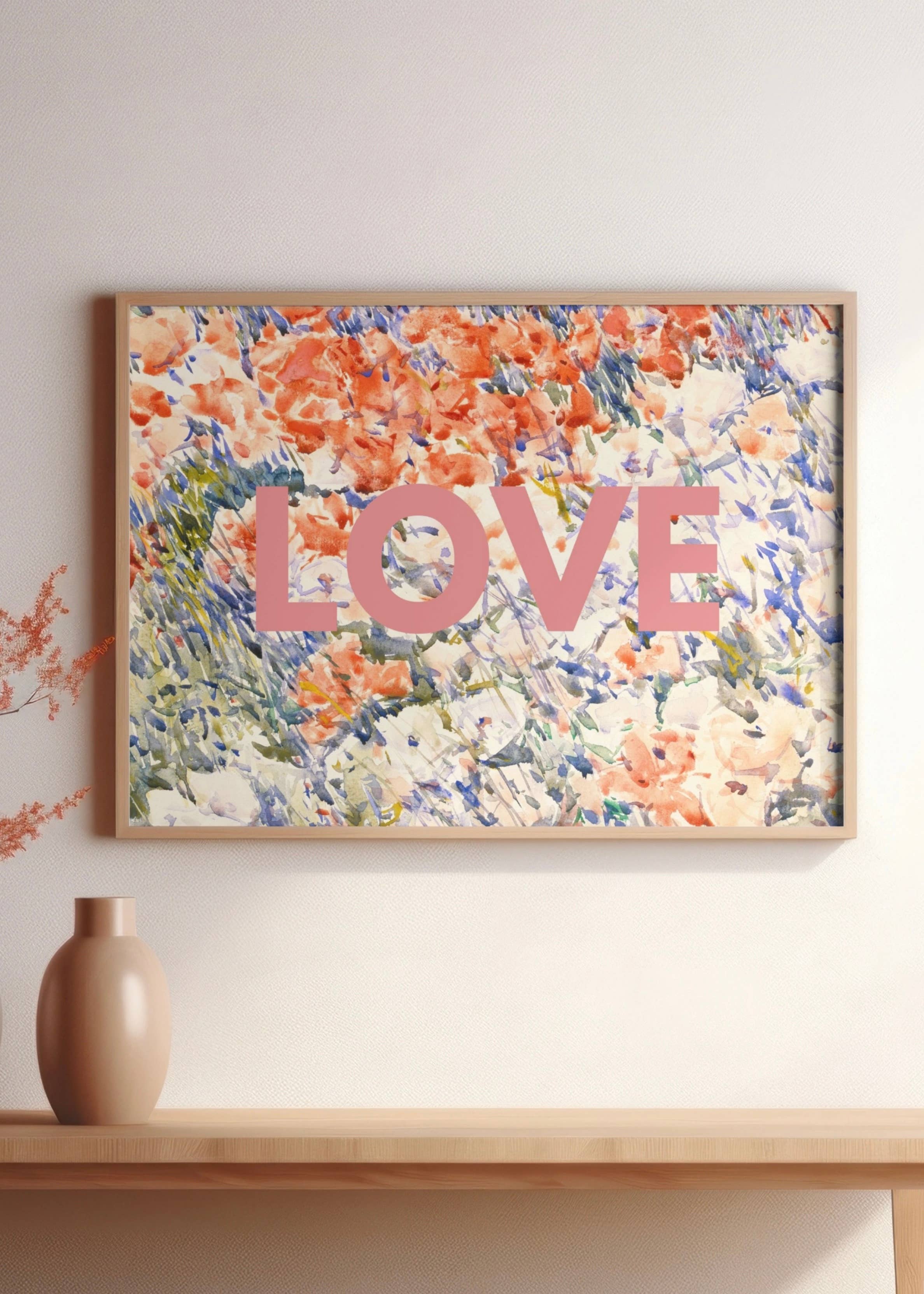 Lyonette – wholesale Art print – Love, Abstract Giclee Art Print 0