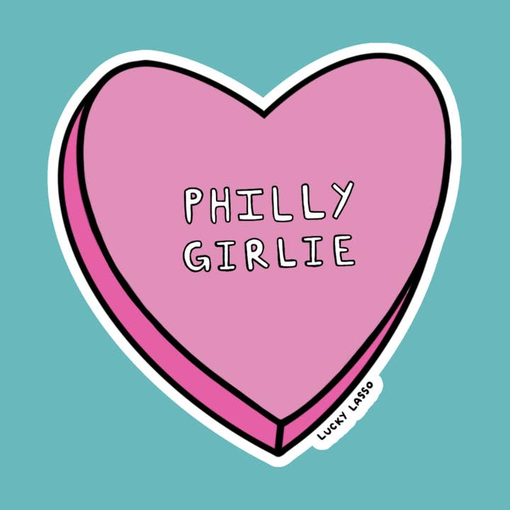 Lucky Lasso - Wholesale Sticker - Philly Girlie sticker0