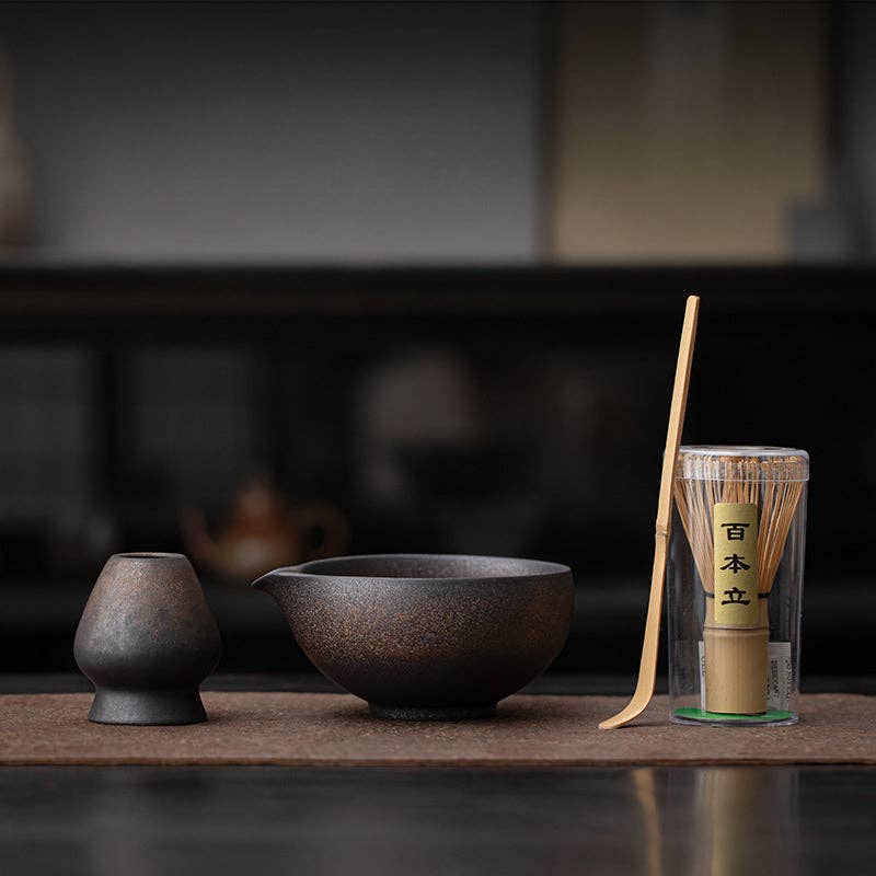 Gohobi （We cover U.S. import duties） - Wholesale Tea Set - Gohobi Ceramic Matcha Set 0101