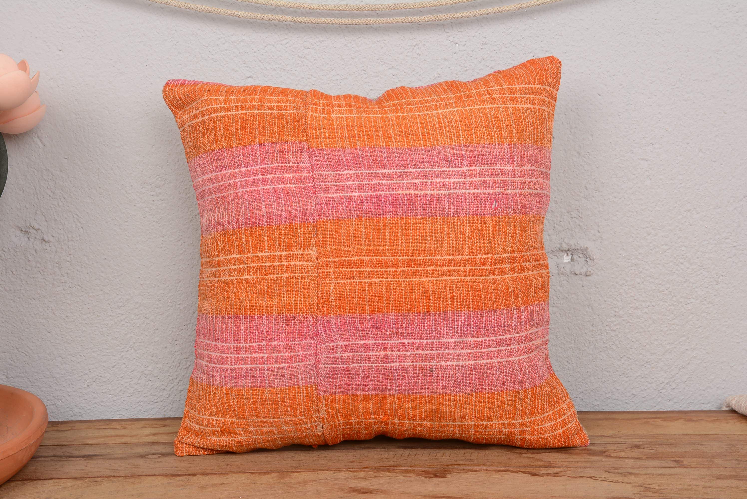 Kilim Pillow Decors - Wholesale Throw Pillow Cover - Vintage Striped Kilim Pillow Cover 14x141