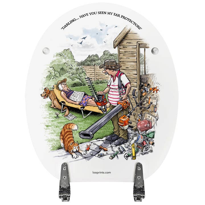 LOOPRINTS – Großhandel Toilettensitzbezug – Toilettensitz aus Holz mit Absenkautomatik — Gartengeschenke und Dekoration — PC