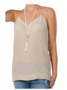 Racerback Cami for wholesale by Cortland Park Cashmere